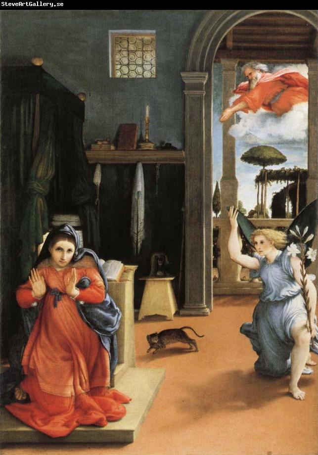 Lorenzo Lotto Annunciation